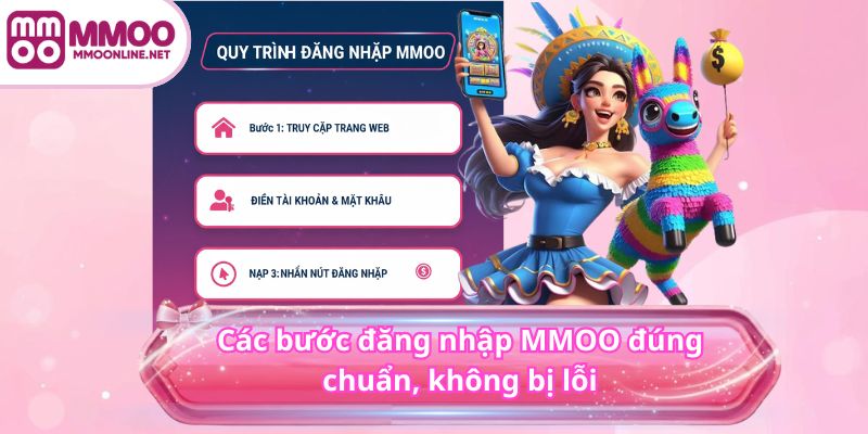 Đăng Nhập MMOO 3 Các bước đăng nhập MMOO đúng chuẩn, không bị lỗi